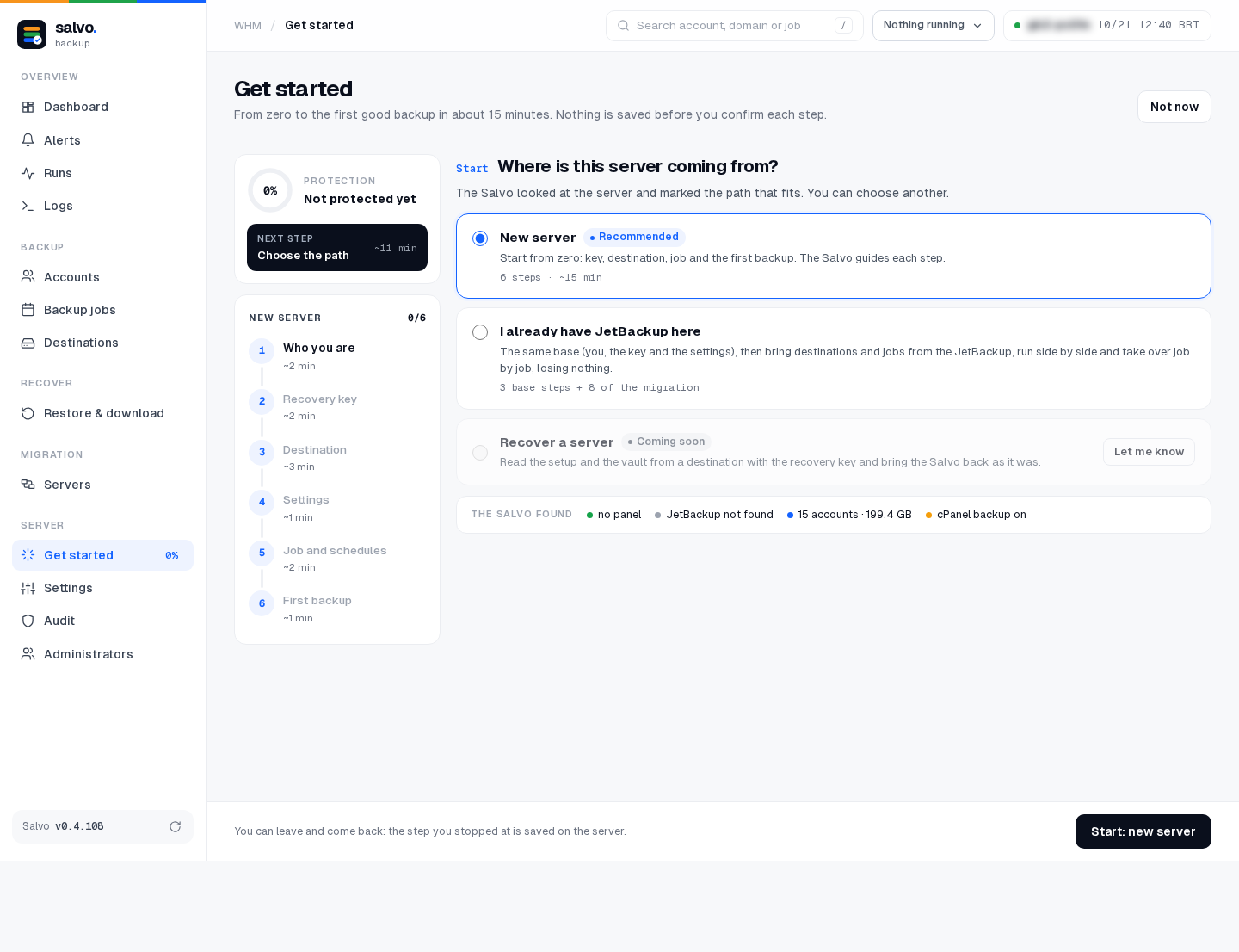 Get started: choose the path